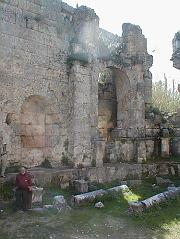 Interior of Roman bath2, Perge